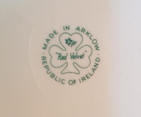 Arklow Pottery Early Vintage Set 5 China Desert Plates