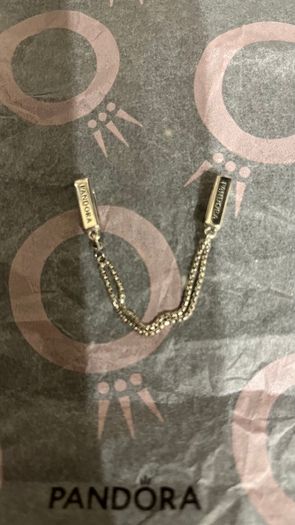 Pandora Reflexions Safety Chain Clip Charm only