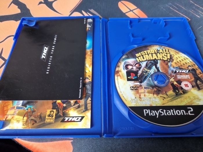 Destroy all Humans 2 PlayStation 2 Ps2 Games Original