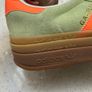 Adidas Gazelle Bold platform trainers - green and orange Image 3