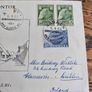 South Africa Unused Envelope and Stamp / Denmark Used Envelope and Stamps Image 4