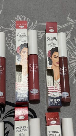 The balm lipglosses new