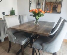 dining table and chairs