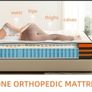 5FT King Size Mattress, 10 Inch 9 Zone Orthopedic Mattresses, King Mattress Gel Wave Memory Foam Pocket Sprung Hybrid Mattress for Pressure Relief Motion Isolation & Edge Support, 150x200x25cm Image 9