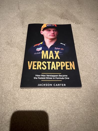 Max Verstappen Formula 1 Book by Jackson Carter