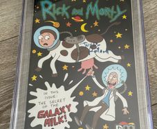 Rick and Morty SIGNED Comic RAR