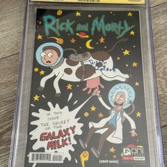 Rick and Morty SIGNED Comic RAR
