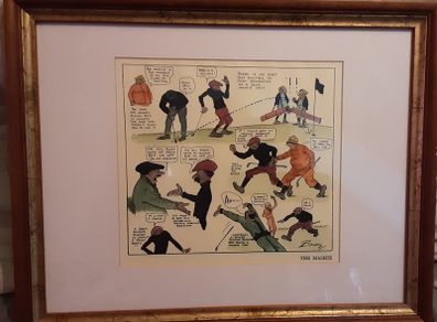Two briggs golfing pictures,