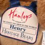 Hamleys Heritage Bears Collection Henry approx. 28 cm.  Plush Used please see photos Image 5