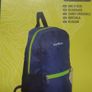 Summit Packaway Backpack 15L Foldaway Navy Camping Hiking Travel Bag Image 4
