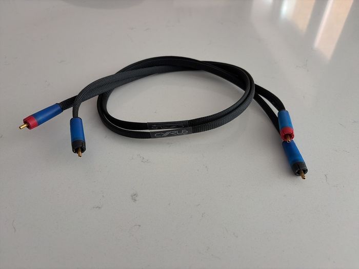 Cyrus Audiophile RCA Interconnects 2 x 1m long
