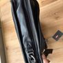 TUMI Leather Deluxe Laptop Bag Black Image 8