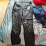 Leather look black jeggings Image 5