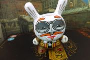 Kidrobot Dunny Pilot Costume Chase !  from Merdivale Sales ! RARITY 1/64 ! by Andrew Bell Scribe Artist ! Vinyl Figure !