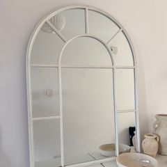 Metal White Mirror