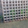 Wicklow wood heavy trellis 6ftx4ft or 1.2m golden brown x2 and other one 7ftx4th 2.1m Image 2