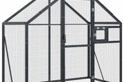 Aviary Anthracite 179x100x185 cm Aluminium