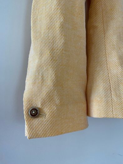 Massimo Dutti linen blend tailored blazer