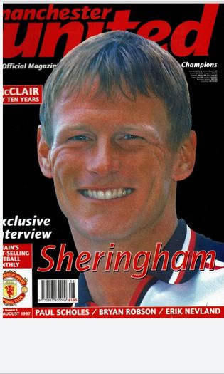 Man Utd 'UNITED' official magazines 1997