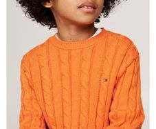 Tommy Hilfiger Orange Kids jumper