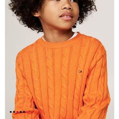 Tommy Hilfiger Orange Kids jumper