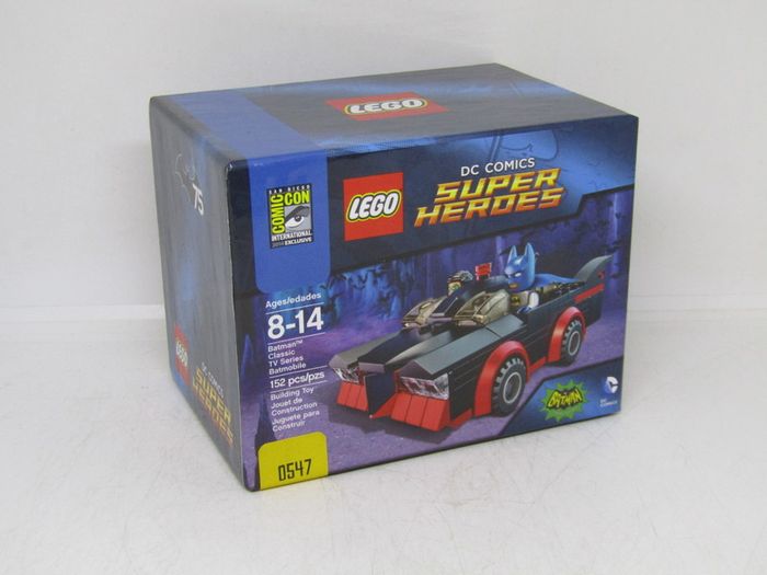 Lego Sdcc Comic Con 2014 Batman Classic Tv Series Batmobile New Sealed Box Very Rare Limited Edition Number 547 Of 1000