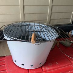 Portable Bucket BBQ never used