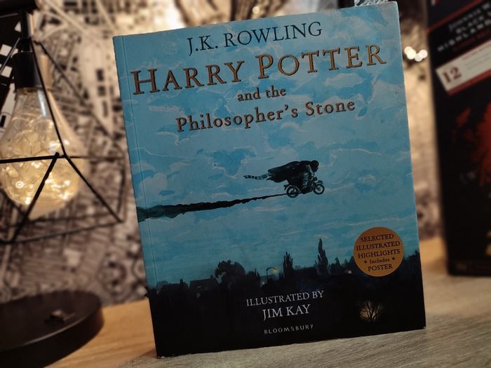 Harry Potter and the Philosophers Stone ! by J.K. Rowling ! 2018 ! by Bloomsbury !
