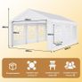 Party Tent Gazebo 4 x 6 Waterproof Stable Garden Tent Image 8