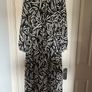 Brand new new look black and white midi shirt dress Image 3