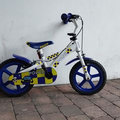 Police Bike 14" w/ Stabilisers