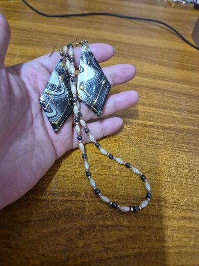 Earrings and Necklace Set