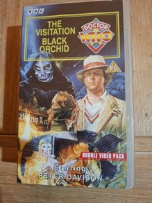 Doctor Who VHS The Visitation/Black Orchid in very good condition
