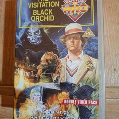 Doctor Who VHS The Visitation/Black Orchid in very good condition