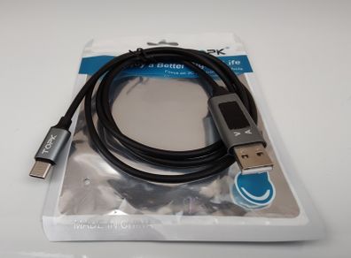 Topk Usb To Usb Type-c Meter