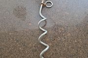 Spike for grass for dog lead