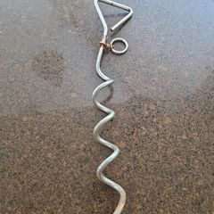 Spike for grass for dog lead