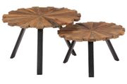 Coffee Tables 2 pcs Solid Reclaimed Wood