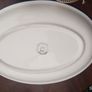Large Ceramic Fish Platter, New, Glazed, Summer BBQ Image 2