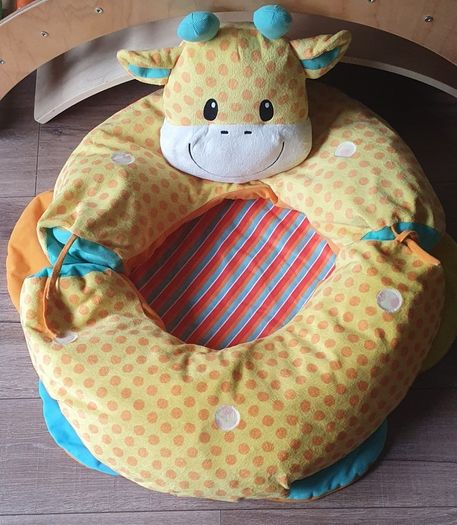 Mothercare giraffe cushion assisted sitting