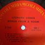 Leonard Cohen - Songs From A Room - LP - Columbia Records - 1969 Image 5