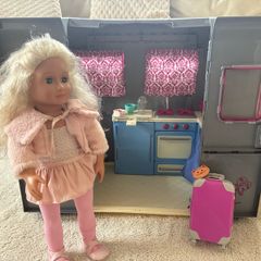 Our Generation Campervan with doll and accessories