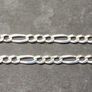 Italian sterling silver Figaro Chain Image 3