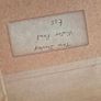 Tom Dunlop.Vintage watercolour by Tom Dunlop painting wood and glass framed Image 3