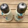 Pair Vintage Art Deco Brentleigh Ware Sugar Shaker Sifters Miffineers Handpainted 1930's Image 3
