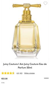 Juicy Couture I Am Juicy Couture Eau de Parfum 50ml brand new sealed