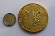 Karl Marx city Vintage Chemnitz East Germany XL anniversary coin medal 1990