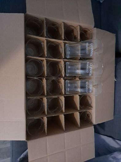 Guinness glasses