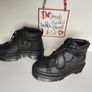 RARE Dr Doc Martens Beaumann chain black platform quad boots UK3 EU36 US5 Image 5