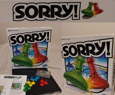 SORRY, Classic Hasbro Board Game;